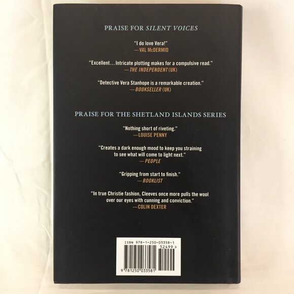 Silent Voices : A Vera Stanhope Mystery Hardcover by Ann Cleeves (tv show Vera) - Picture 4 of 4